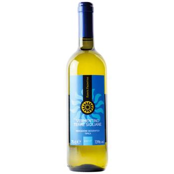 Fonte Frontini Vermentino Terre Siciliane White Dry Wine 13% 0.75l