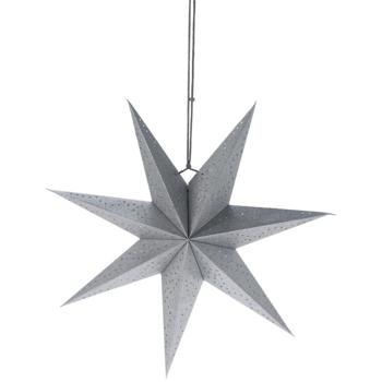 Koopman Star Paper Hanging Decoration 45cm Silver - buy, prices for NOVUS - photo 1
