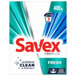 Пральний порошок Savex 2in1 Fresh для ручного прання 400г