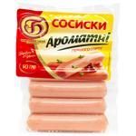 Сосиски Богодухівський М'ясокомбінат Ароматные первый сорт 300г