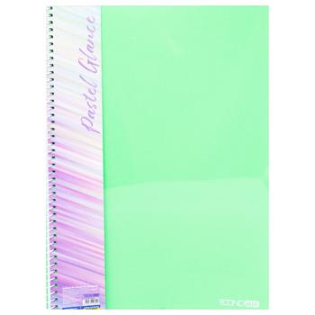 Economix Pastel A4 Checkered Notebook with Plastic Cover 80 Sheets - buy, prices for - photo 2