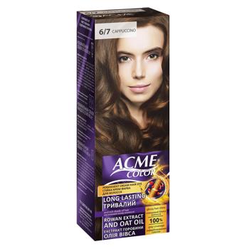 Acme Color Cream-dye for Hair Exp cappuccino 6/7 50ml - buy, prices for MegaMarket - photo 1