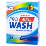 Пральний порошок Pro Wash універсальний 400г