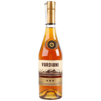 Коньяк Украины Vardiani 3 года 40% 0,5л