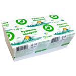 Полотенца бумажные Auchan двухслойные V-складка 130шт