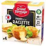 Grand Fermage Raclette Cheese in Breadcrumbs for Baking 100g