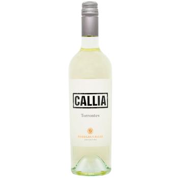 Вино Callia Torrontes біле сухе 13% 0,75л - купити, ціни на AlcoHub - фото 1