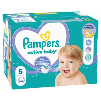 Pampers Active Baby Junior Diapers 5 11-16kg 64pcs - buy, prices for Tavria V - photo 3