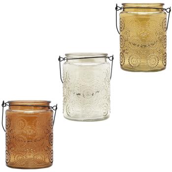 Glass Candle Holder 9.5*9.5cm - buy, prices for Auchan - photo 1