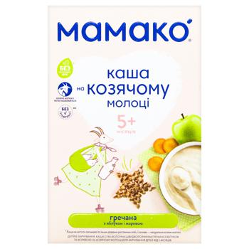 Каша Мамако гречневая с яблоком и морковью на козьем молоке 200г - купить, цены на METRO - фото 3