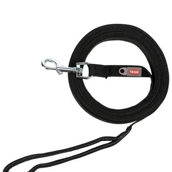 Поводок Trixie Tracking Lead хлопковый M–L 5м черный - купить, цены на MasterZoo - фото 3