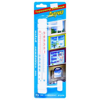 Термометр оконный Липучка Т-111 - купить, цены на КОСМОС - фото 1