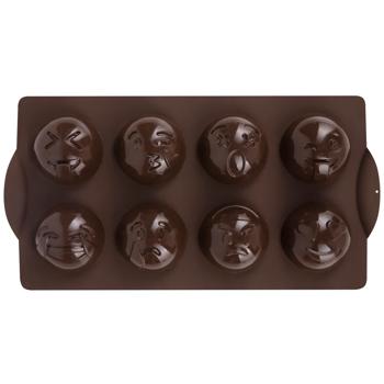 Lessner Chef Choco Rectangular Silicone Cupcake Baking Dish for 8pcs 33x17.5x3cm - buy, prices for - photo 2