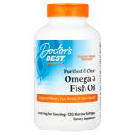 Рыбий жир омега-3, Fish Oil Omega 3, Doctor's Best, 1000 мг, 120 капсул