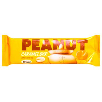 Pellito Bar with Peanut and Caramel 40g - buy, prices for WINETIME - photo 1