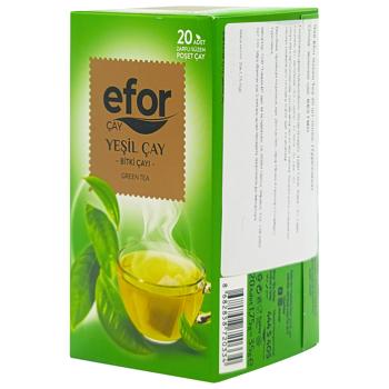Чай зеленый Efor 1,75*20шт