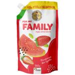 For My Family Strawberry and Guava with Rice Oil Liquid Liquid Cream Soap 560g