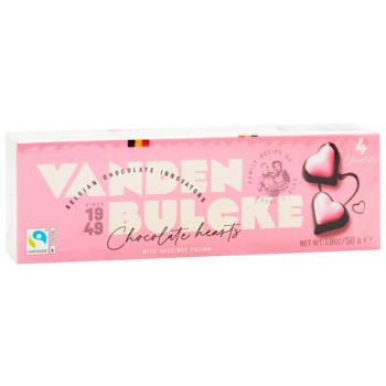 Vandenbulcke Heart-Shaped Chocolate Candies 50g - buy, prices for WINETIME - photo 2