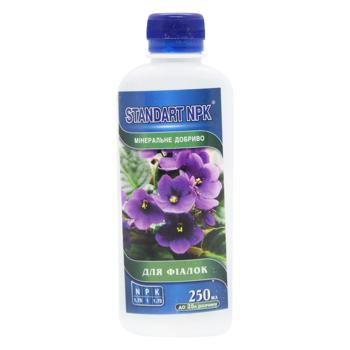 Standart NPK Liquid Fertilizer For Violets 250ml - buy, prices for Auchan - photo 1