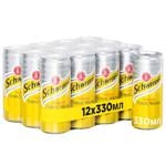 Schweppes Indian Tonic Carbonated Drink 0.33l