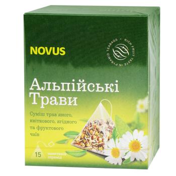 Novus Alpine Herbs Fruit and Herbal Tea 2g*15pcs - buy, prices for NOVUS - photo 1