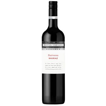 Вино Berton Vineyard Shiraz червоне сухе 14,5% 0,75л - купити, ціни на МегаМаркет - фото 1