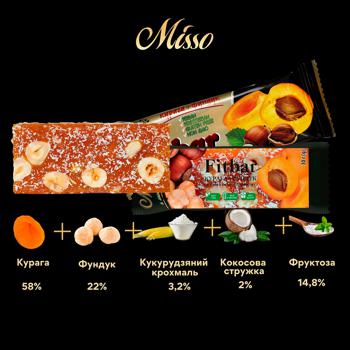 Misso Fitbar Dried Apricots + Hazelnuts Bar 30g - buy, prices for Za Raz - photo 2