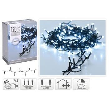 Koopman Electric Garland 120 LED 12m Cool White - buy, prices for COSMOS - photo 2