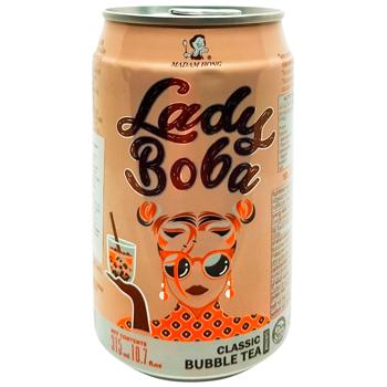 Madam Hong Lady Boba Classic Bubble Tea Drink 0.315l