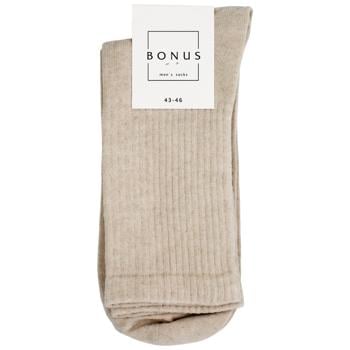 Bonus Men's Demi Socks 2543 s.27-29 Grey-Beige