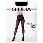 Giulia Relax 50Den Women's Tights s.3 Nero