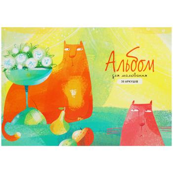 Album for drawing Star A4 30 sheets - buy, prices for Auchan - photo 3