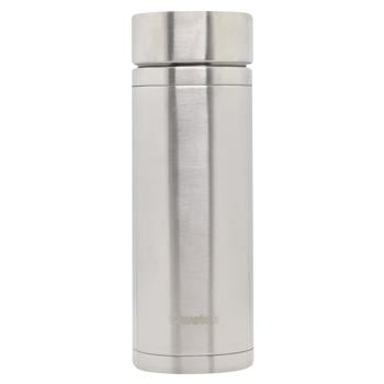 Qwetch Brushed Steel Stainless Steel Thermal Bottle for Tea 400ml - buy, prices for WINETIME - photo 3