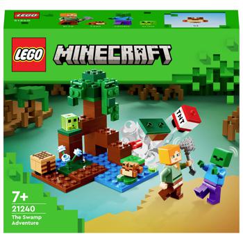 Конструктор Lego Minecraft Пригоди на болоті 21240 - купити, ціни на NOVUS - фото 3