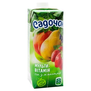 Sadochok Multivitamin Juice with Pulp 0.5l - buy, prices for COSMOS - photo 3