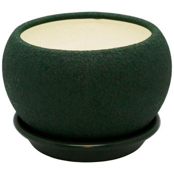 Ball Silk Khaki Ceramic Pot 0.4l - buy, prices for ULTRAMARKET - photo 1