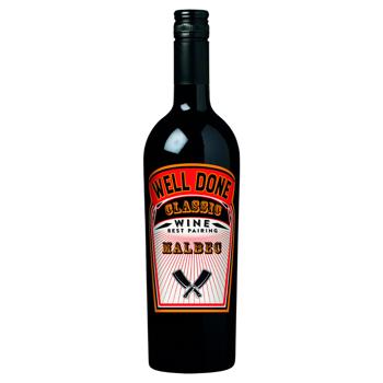 LGI Wines Well Done Malbec Red Dry Wine 13% 0.75l