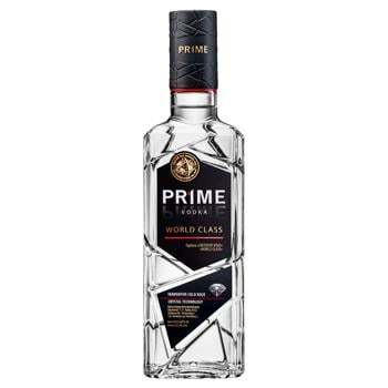 Водка Prime World Class 40% 0.35л - купить, цены на AlcoHub - фото 1