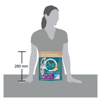 Purina One Difficult Appetite Dry Food with Cod and Trout for Сats 800g - buy, prices for METRO - photo 3