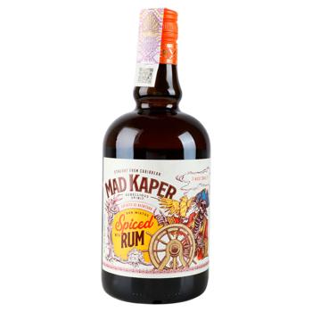 Ромовый напиток Mad Kaper Spiced 35% 0,7л