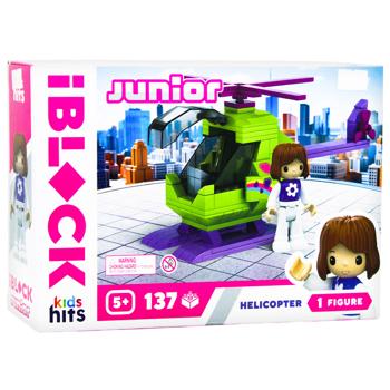 Конструктор Iblock Junior Kids Hits Вертоліт 137 деталей - купити, ціни на - фото 3