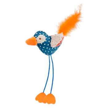 Pet Fun Bird with Polka Dot Feathers Dots Cat Toy 11cm - buy, prices for MasterZoo - photo 1
