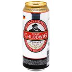 Пиво Furst Chlodwig Premium светлое 4,8% 0,5л