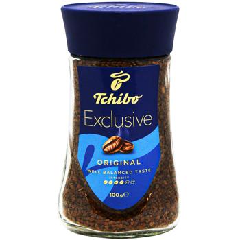 Кофе растворимый Tchibo Exclusive 100г - купить, цены на Чудо Маркет - фото 1