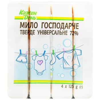 Мило господарське Кожен день універсальне 125г x 4шт - купити, ціни на - фото 2