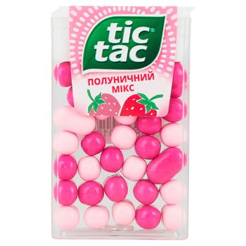 Драже Tic Tac Полуничний мікс 18г - купити, ціни на Біотус - фото 1