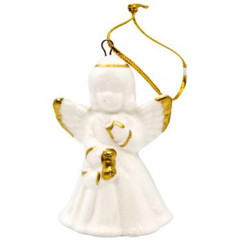 Koopman White Angel Christmas Tree Decoration 6cm - buy, prices for METRO - photo 4
