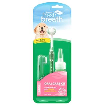 TropiClean Fresh Breath Oral Care Kit for Puppy 59ml - buy, prices for MasterZoo - photo 1