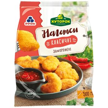 Наггетсы Хуторок Классические замороженные 500г
