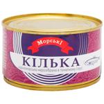 Morski №5 Black Sea Sprat in Tomato Sauce 240g